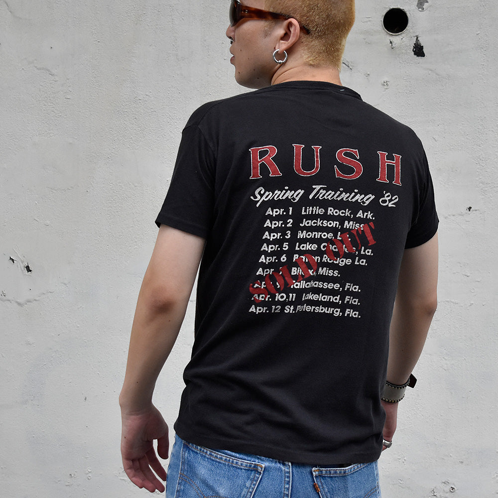 80's Rush “Exit... Stage Left“ Tour Tシャツ 240923H