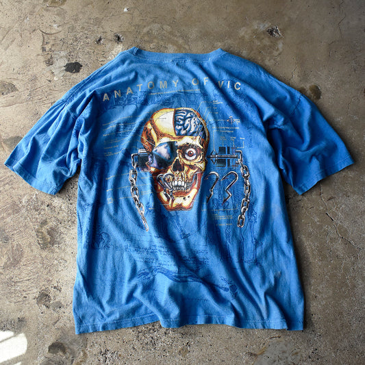 90's AOP！ MEGADETH “ANATOMY OF VIC” Tシャツ 240416H