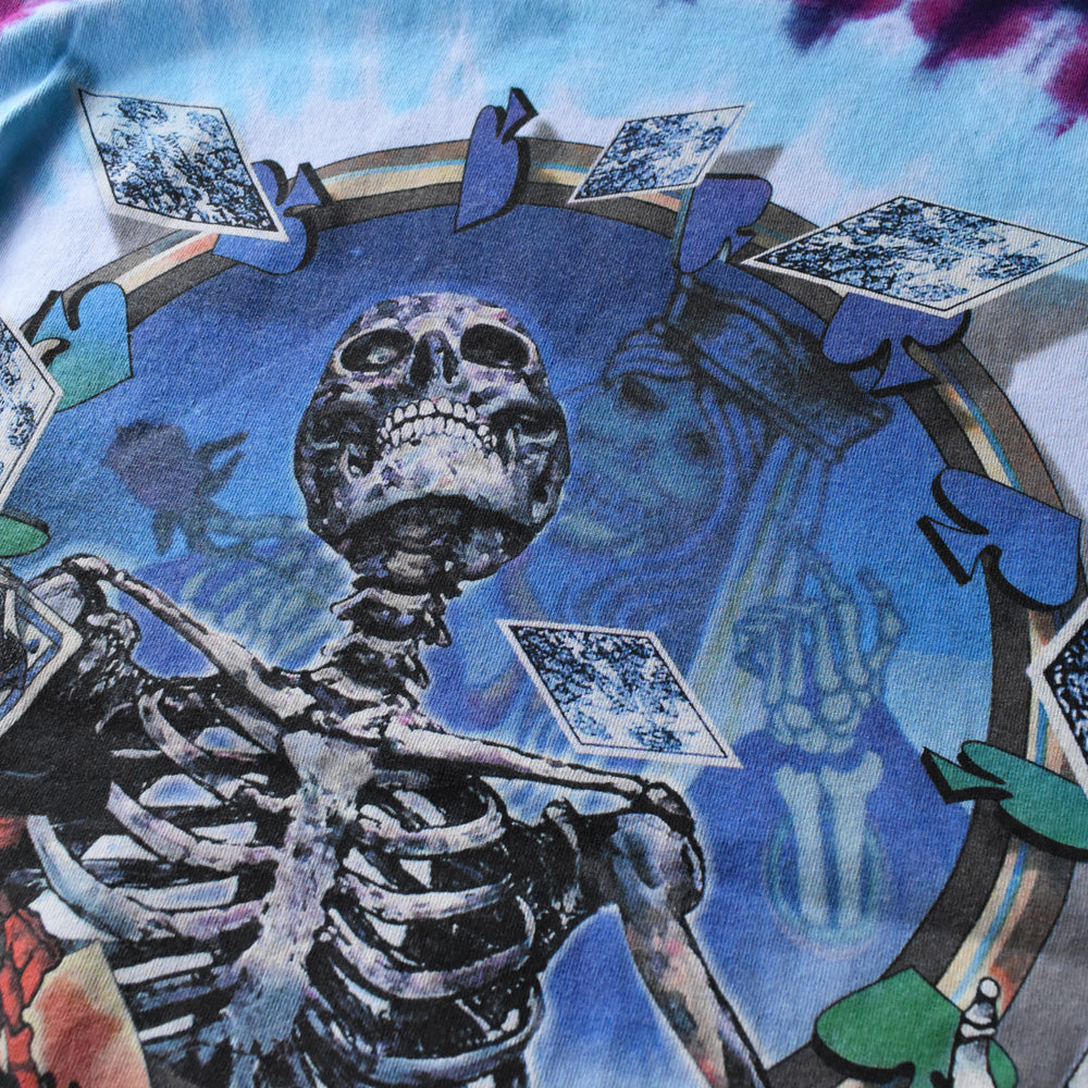 LIQUID BLUE Grateful Dead スカル タイダイTシャツ 240831