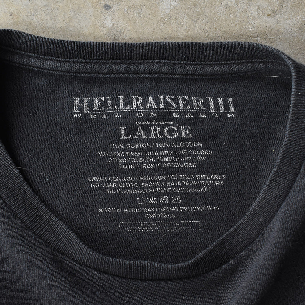 Y2K HELLRAISER III “Pinhead” ホラー ムービー Tシャツ 250730