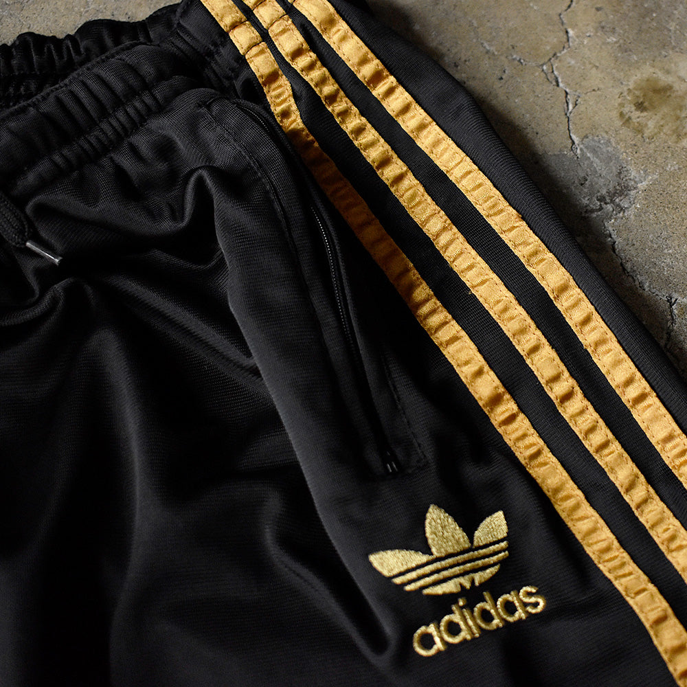 Y2K adidas 黒×金 トラック ジャージパンツ 250429H