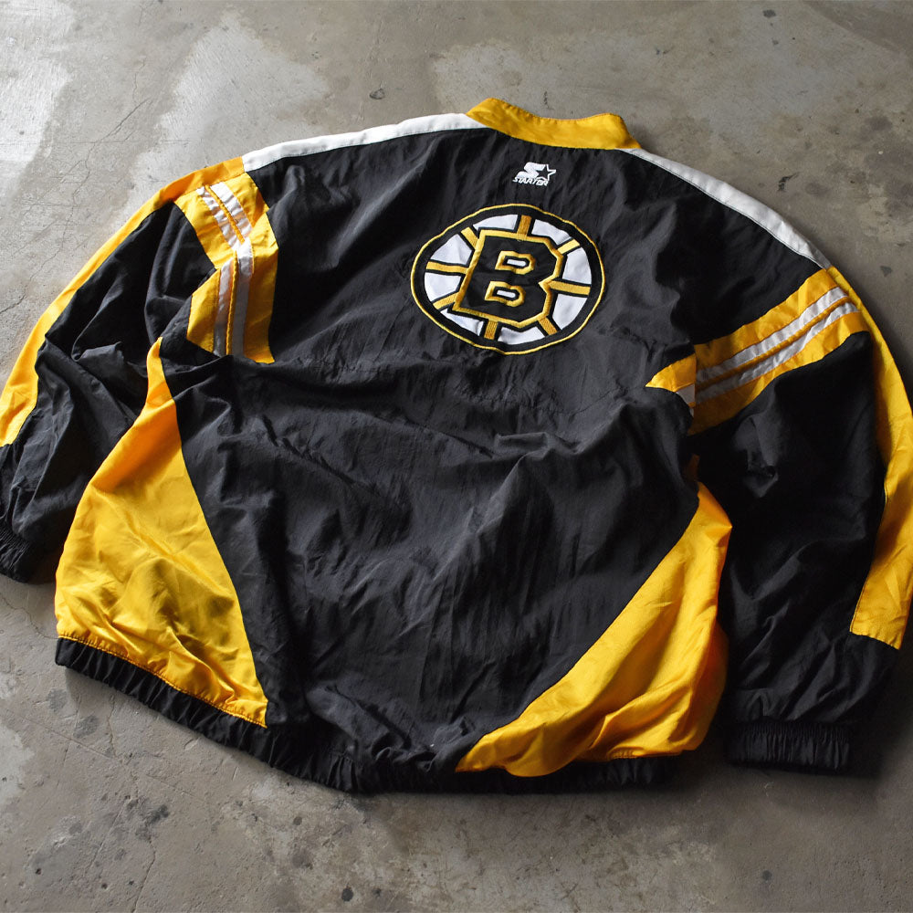 90’s STARTER “NHL Boston Bruins” ナイロンジャケット 240422