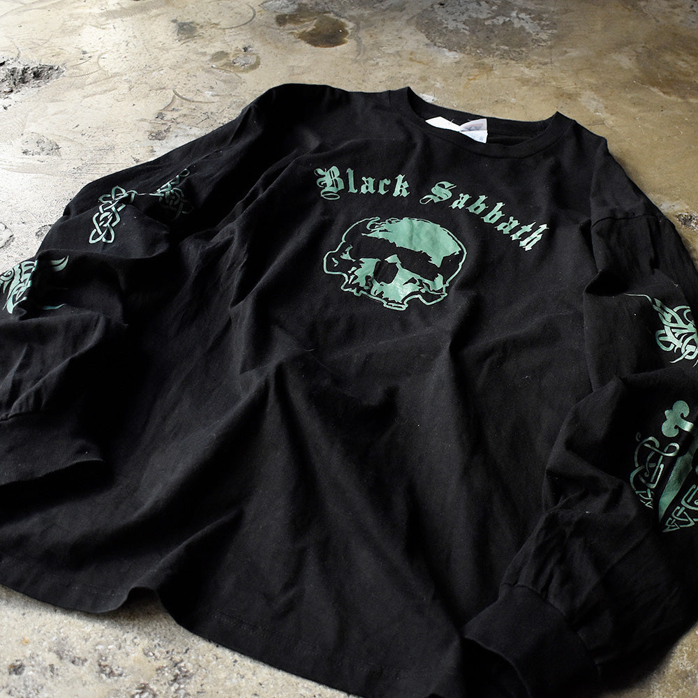 Y2K BLACK SABBATH “skull” ロングスリーブTシャツ 240113H