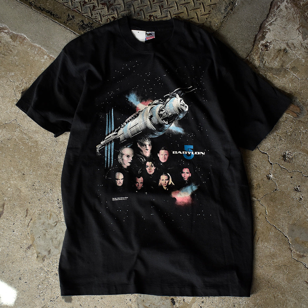 babylons Tシャツ　※お値下げ中です 90's BABYLON 5 SFドラマ Tシャツ USA製 230819H – LABORATORY®