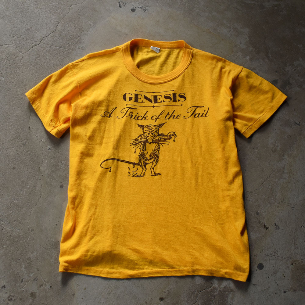 70’s GENESIS “A Trick of the Tail” ロック Tシャツ 250919H