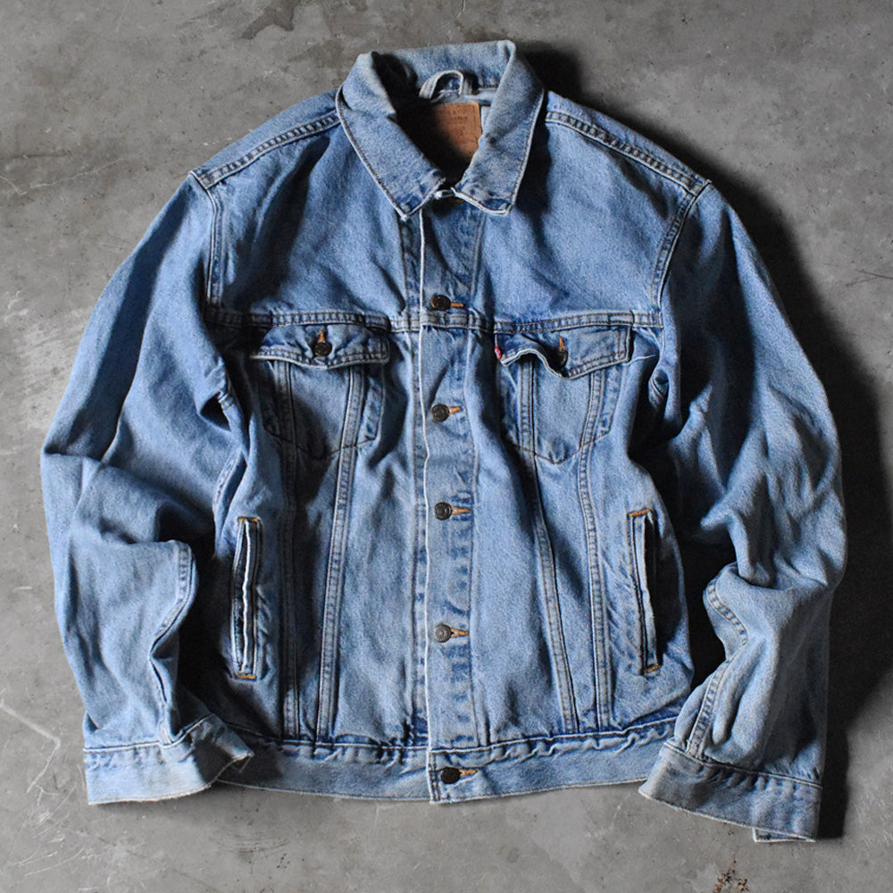 Y2K Levi's 70507-0389 "RELAXED TRUCKER" デニムジャケット USA製 241127