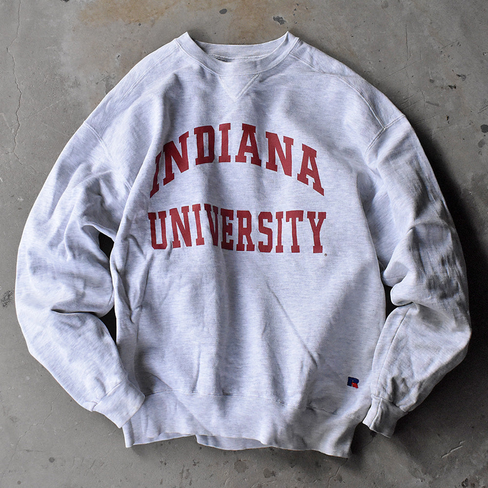 90’s RUSSELL ATHLETIC “Indiana University” リバースタイプ スウェット USA製 231227