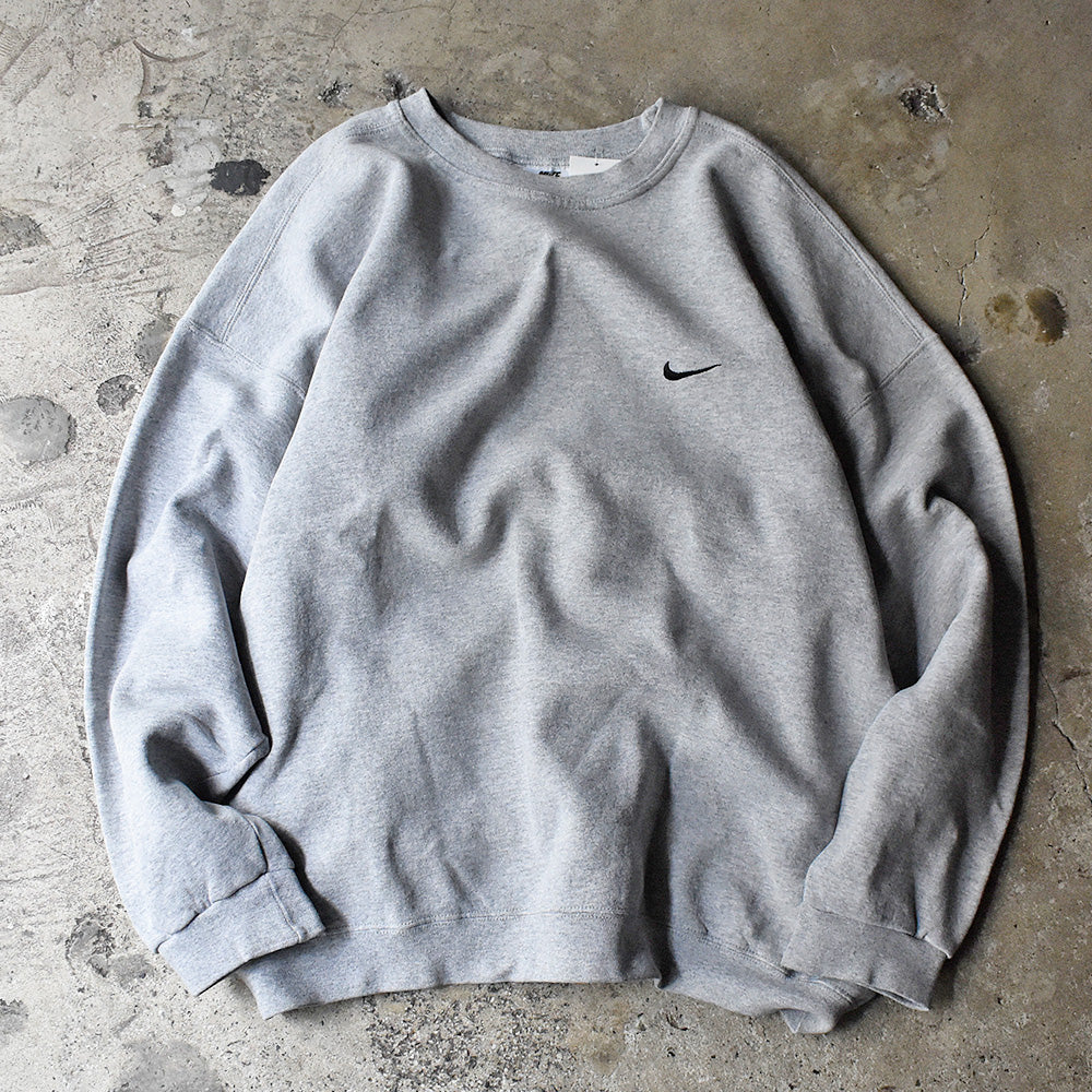 90's NIKE swoosh logo刺繍 スウェット XXL size！ USA製 231220H