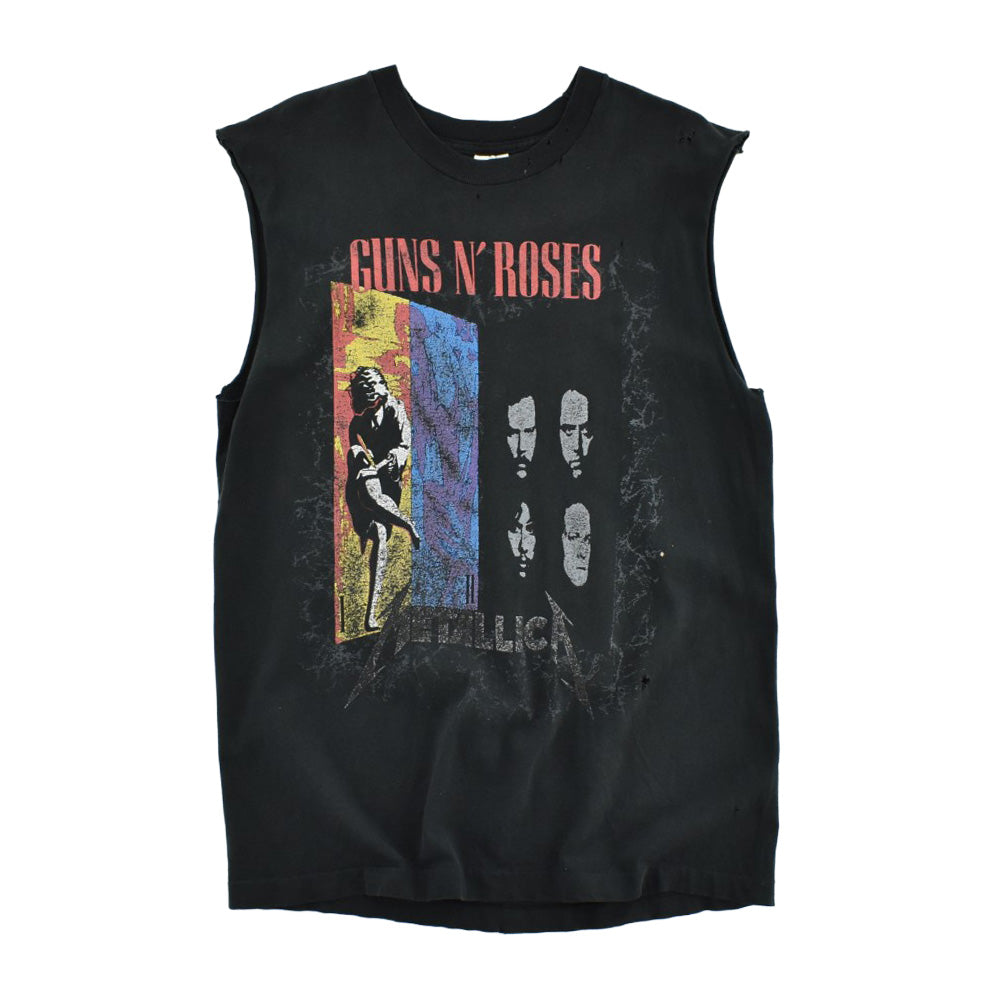 70s ~ 90s 希少 メタリカ パスヘッド カットオフ タンクトップ 90's Guns N' Roses × Metallica 