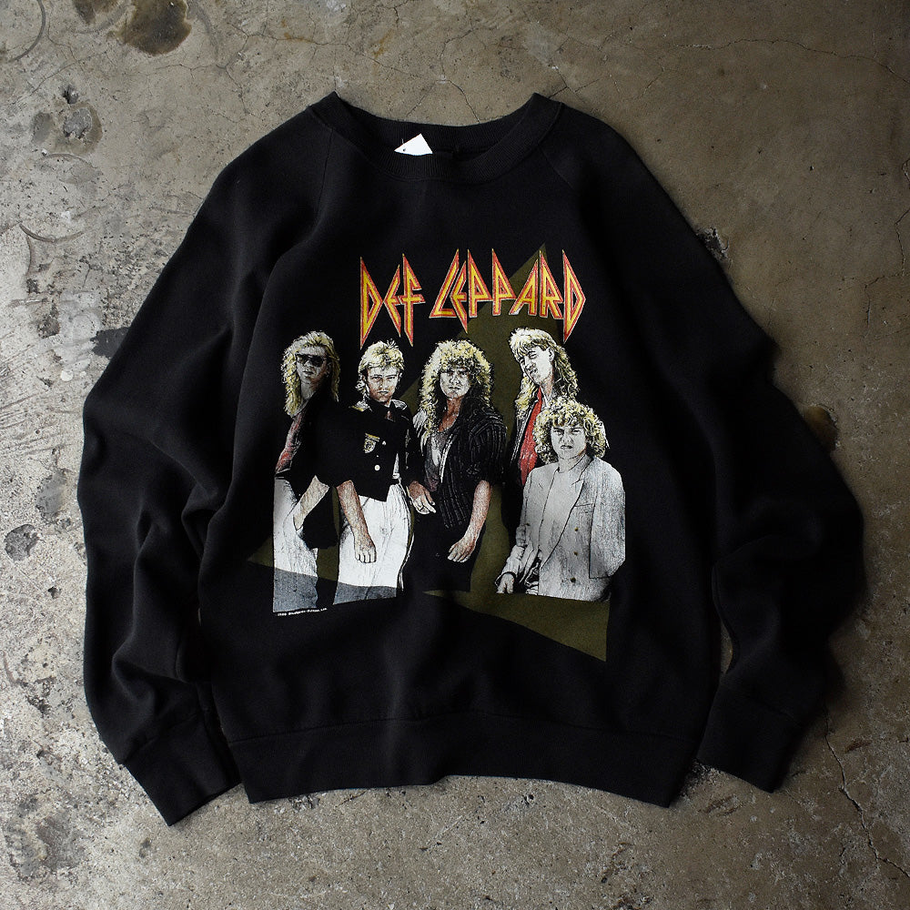 80’s Def Leppard “HYSTERIA 1987-1988 Tour” スウェット USA製 230922H