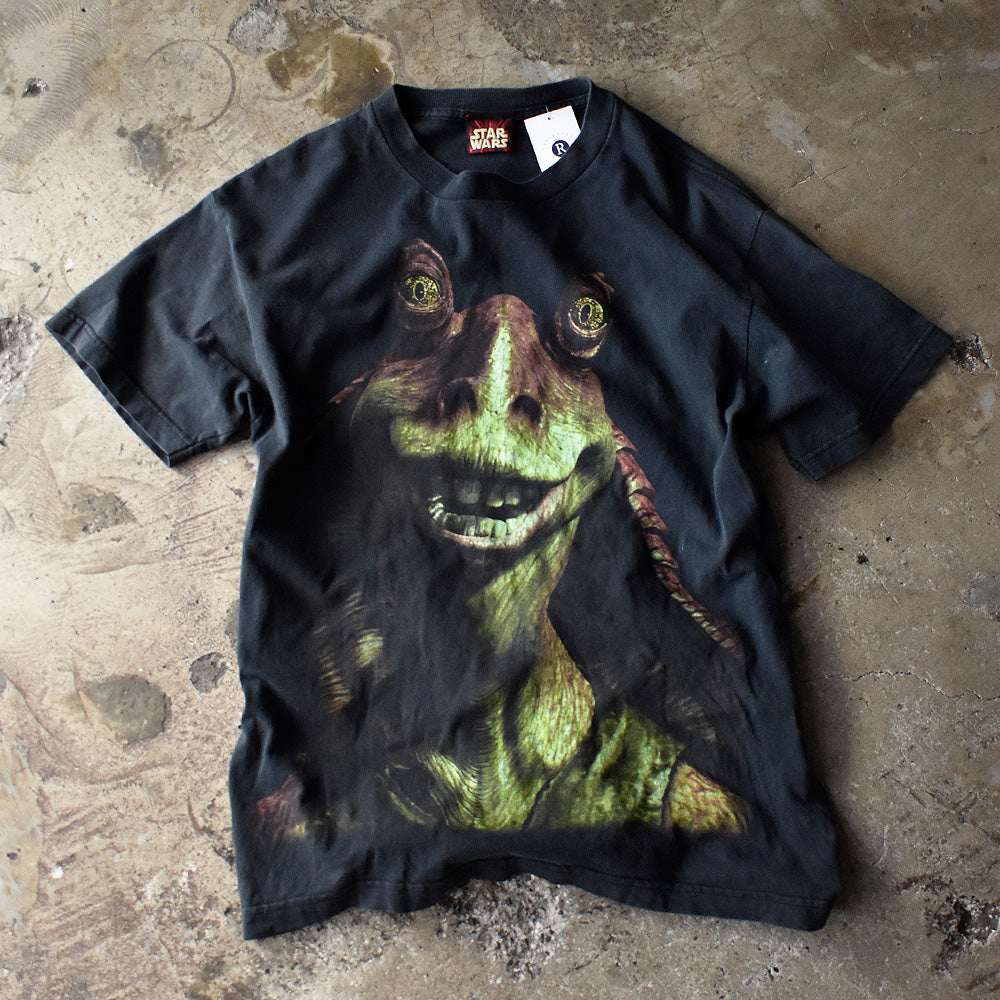 90's~ Star Wars Episode 1 “ジャー・ジャー・ビンクス” movie Tシャツ USA製 240505H