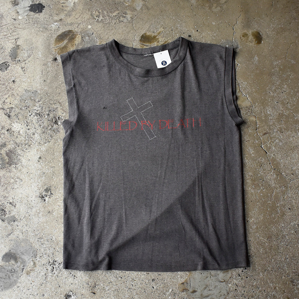 80's Motörhead “Killed By Death” ノースリーブ ロック Tシャツ 250807H
