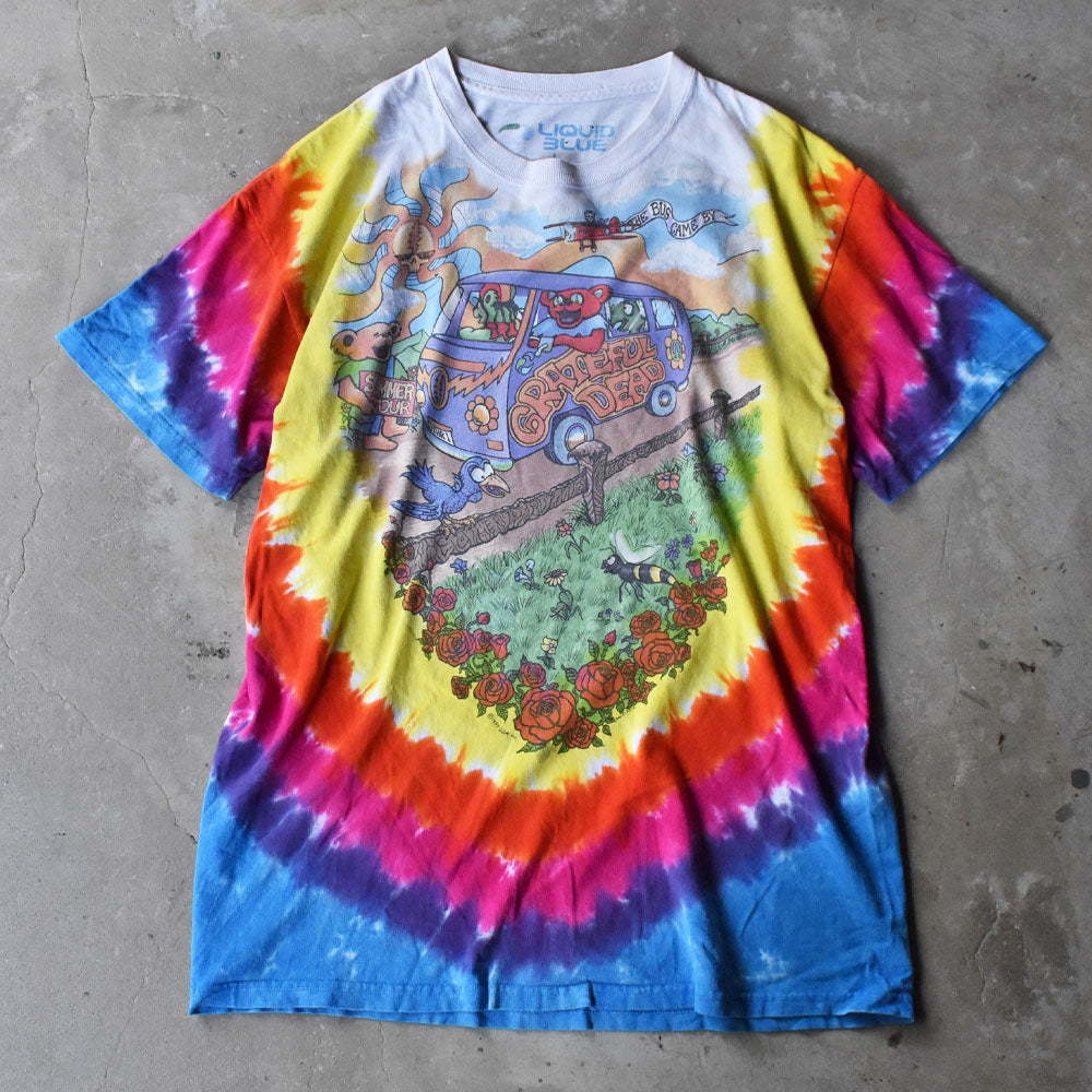 LIQUID BLUE Grateful Dead デッドベア! タイダイTシャツ 240921