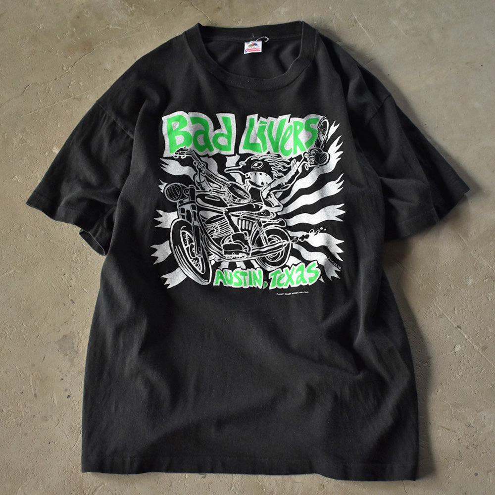 90’s “Bad Livers” バンドTシャツ USA製 230616 LABORATORY®