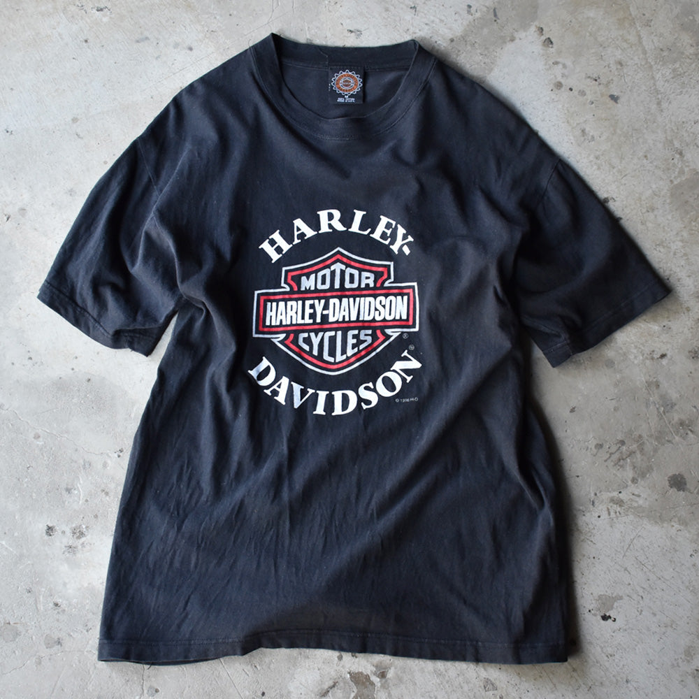 90's　Harley-Davidson/ハーレー・ダビッドソン 両面プリント Tシャツ　230807