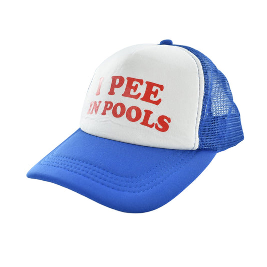 "I PEE IN POOLS" メッシュキャップ 260717H