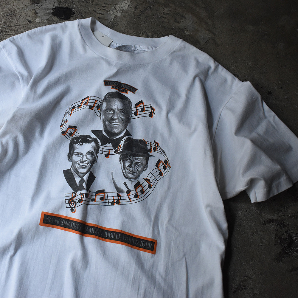 90's Frank Sinatra/フランク・シナトラ "Diamond Jubilee" World Tour Tee 230428H