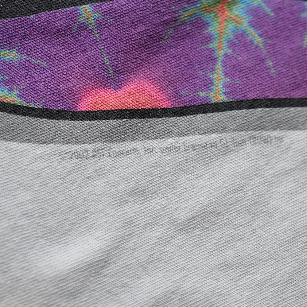 Y2K The Rolling Stones×LIQUID BLUE サイケロゴ! タイダイ Tシャツ 240708H