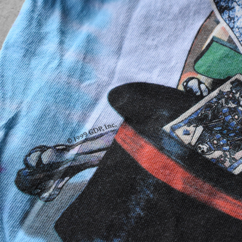 LIQUID BLUE Grateful Dead スカル タイダイTシャツ 240831