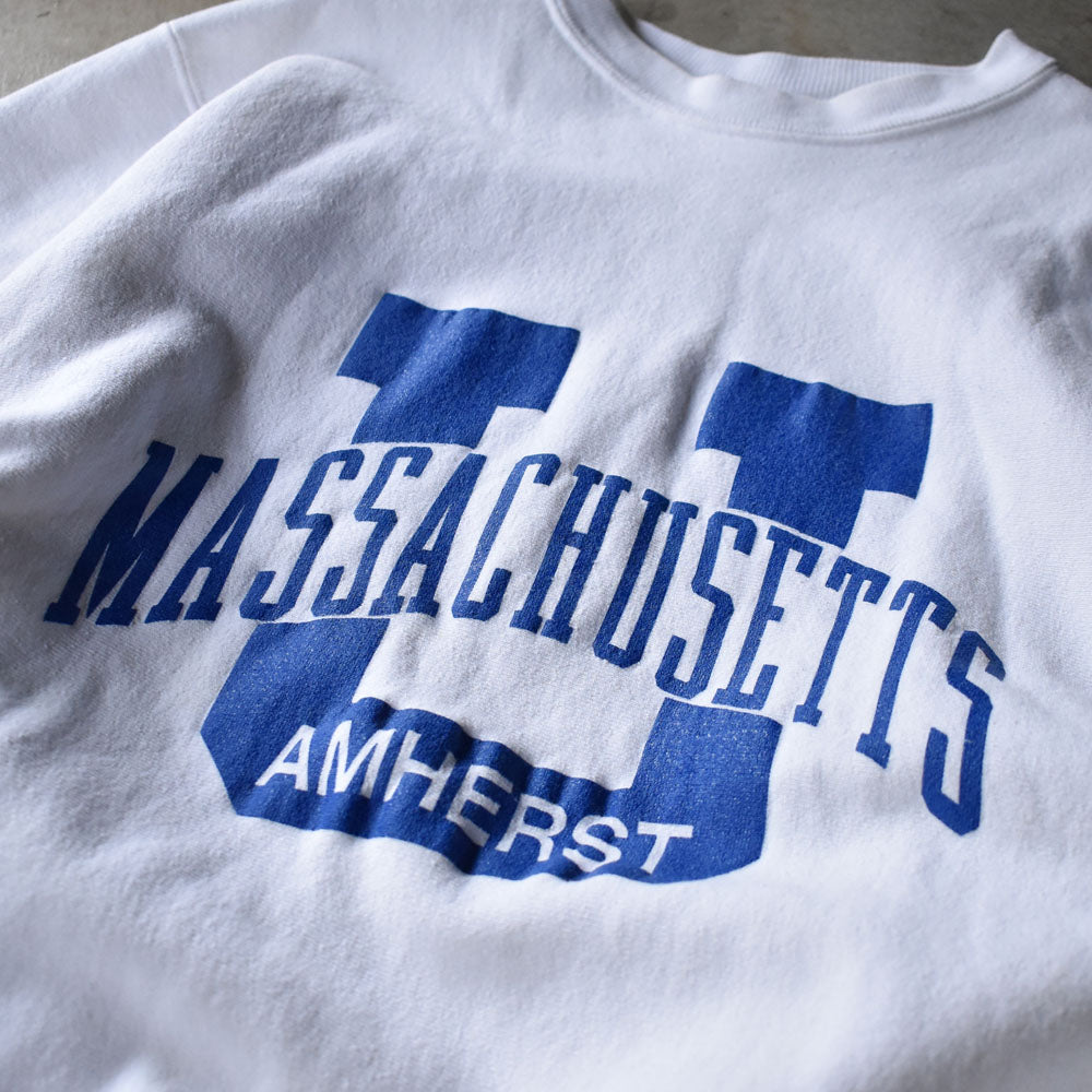 90's mvp “MASSACHUSETTS AMHERST” リバースタイプ スウェット USA製 230815