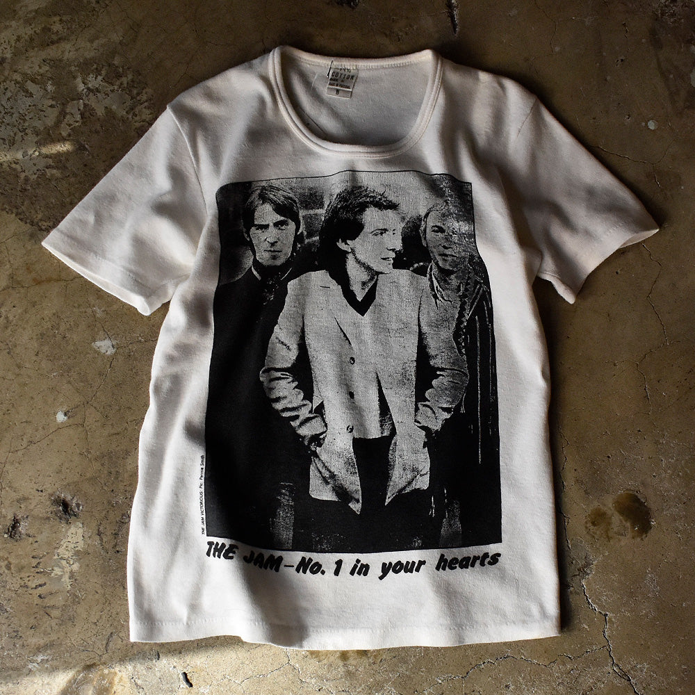 80's THE JAM “NMEフォト” Tシャツ Euro製 231013HY33