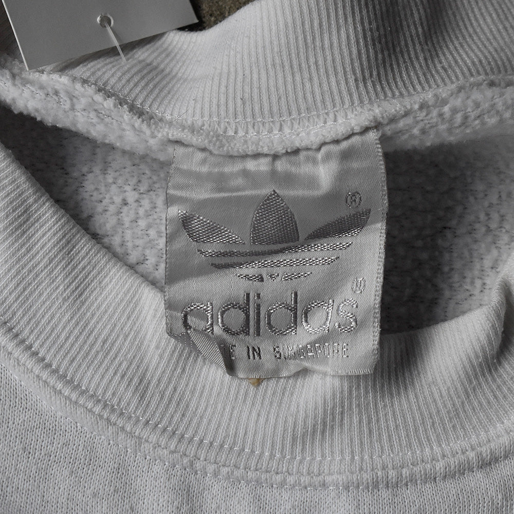 80’s adidas ナイロン切り替え デザイン スウェット 231209H