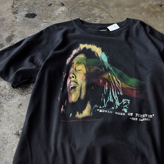 90's　BOB MARLEY/ボブ・マーリー　"Music Goes on Forever" Tee　230806H