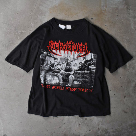 90’s SEPULTURA “Third World Posse Tour ‘92” バンド ロックTシャツ 251111H