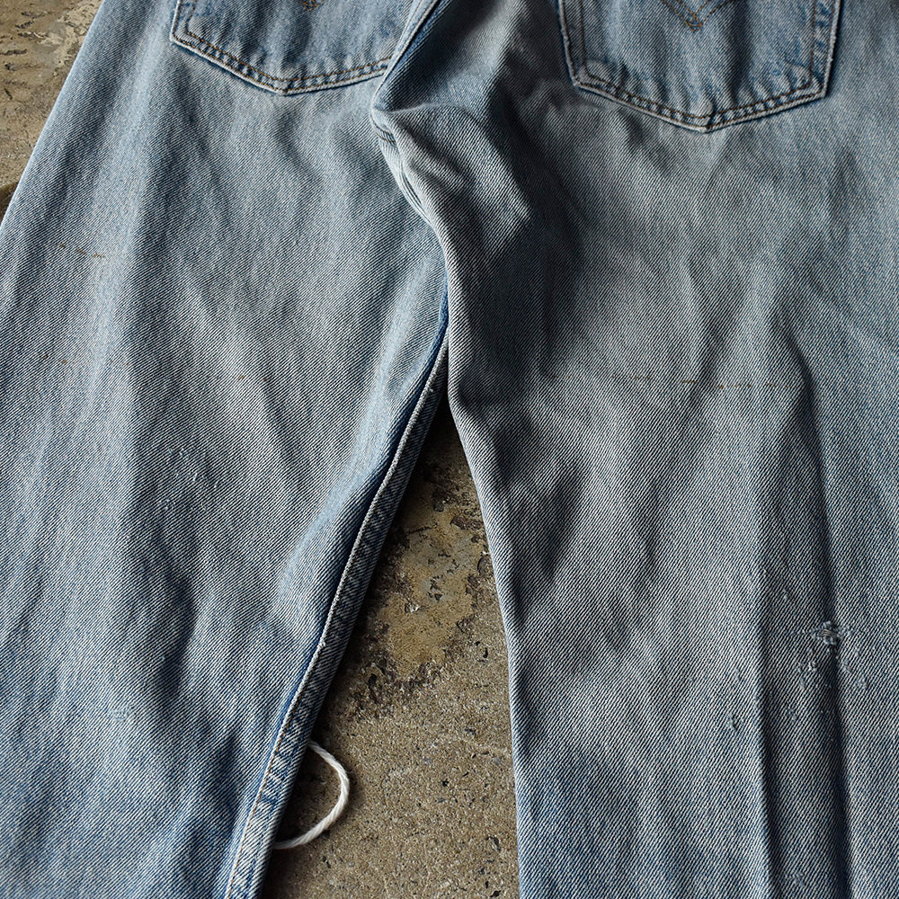 90's ダメージ! Levi's 501 デニムパンツ Euro製 231009H