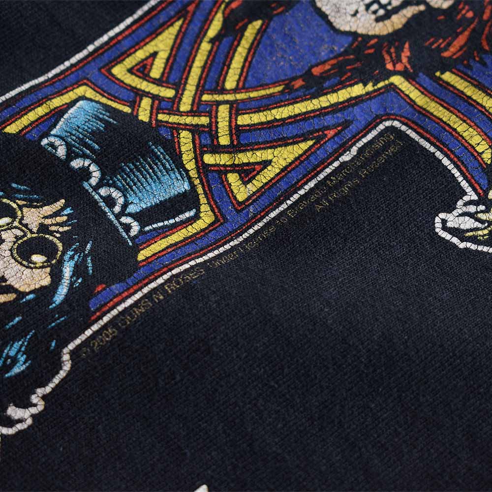 Y2K Guns N' Roses “Appetite for Destruction” バンドTシャツ 230916