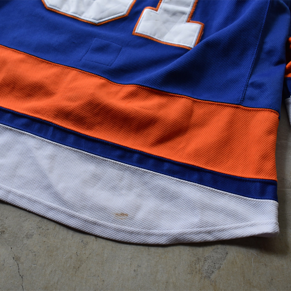 Y2K Reebok “NHL New York Islanders” アイスホッケー ゲームシャツ 231018H