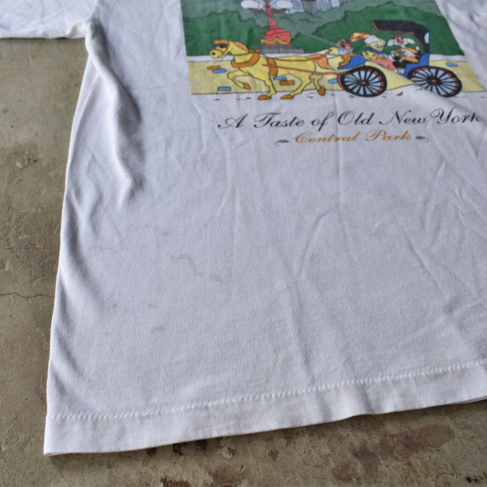 90's Looney Tunes/ルーニー・テューンズ ”A Taste of old new york” Tシャツ 230818