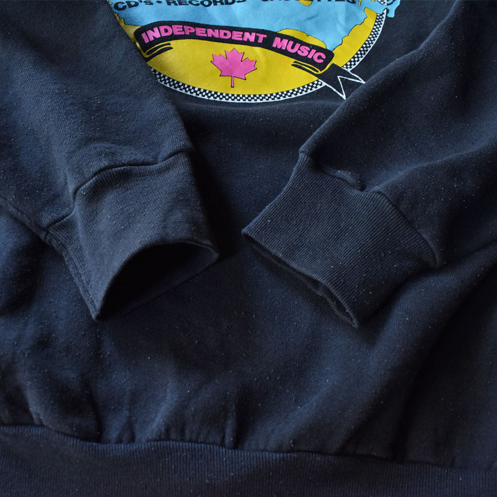 90’s STONY PLAIN レコード会社 企業系 スウェット USA製 240723