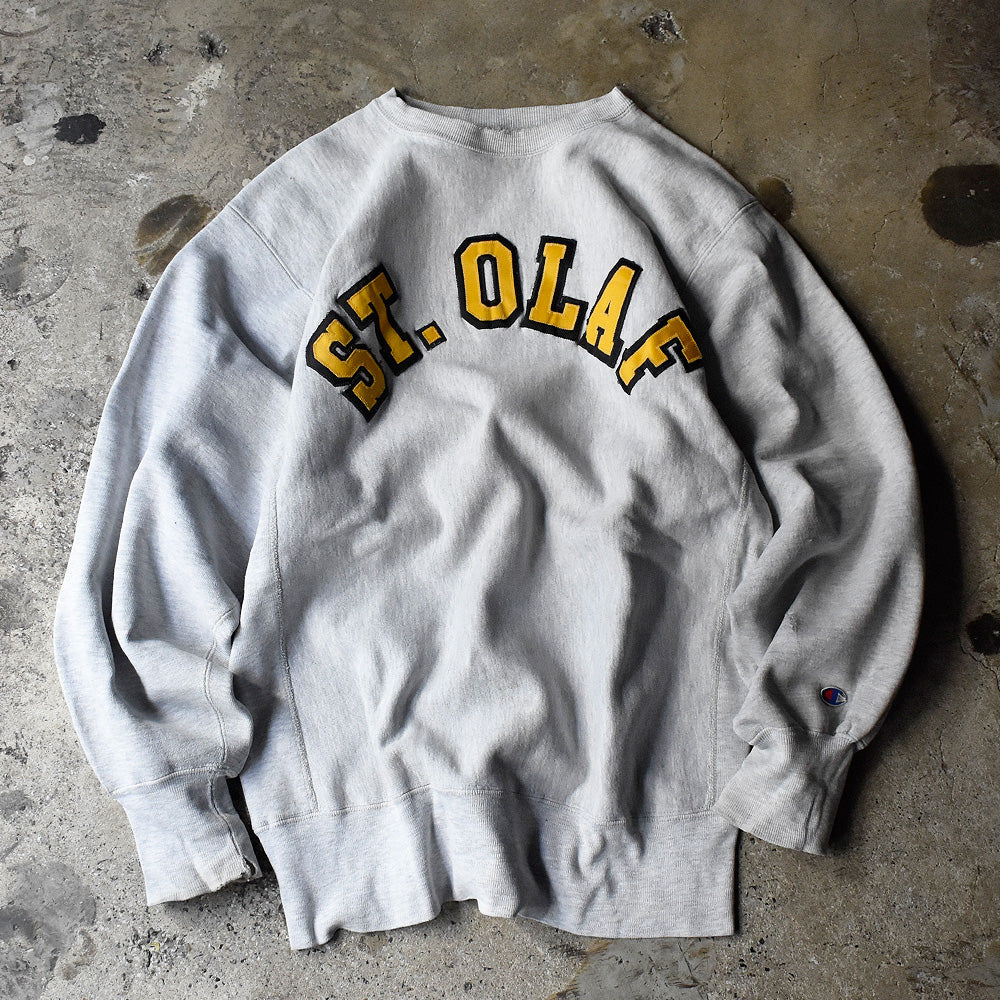 90's Champion “ST.OLAF” リバースウィーブ スウェット USA製 231228H