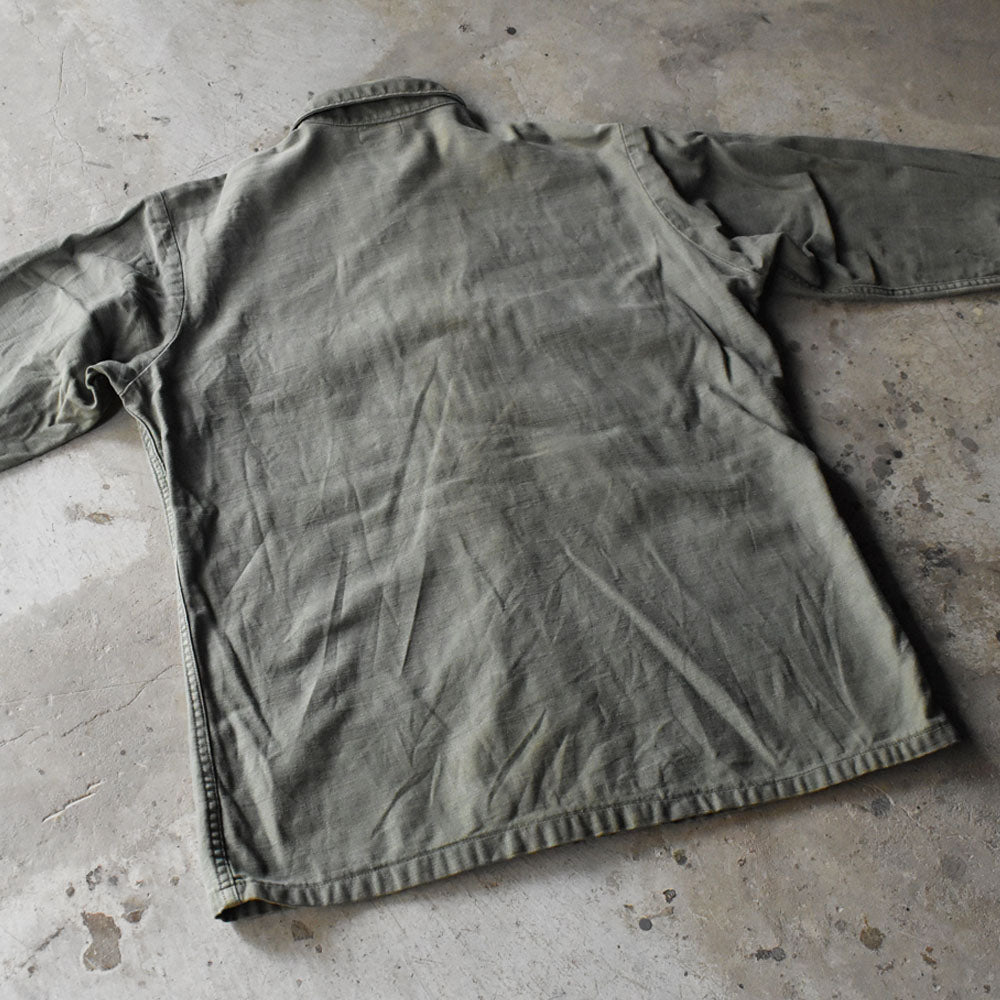 '74 U.S.ARMY USMCステンシル ミリタリー ユーティリティシャツ 250325