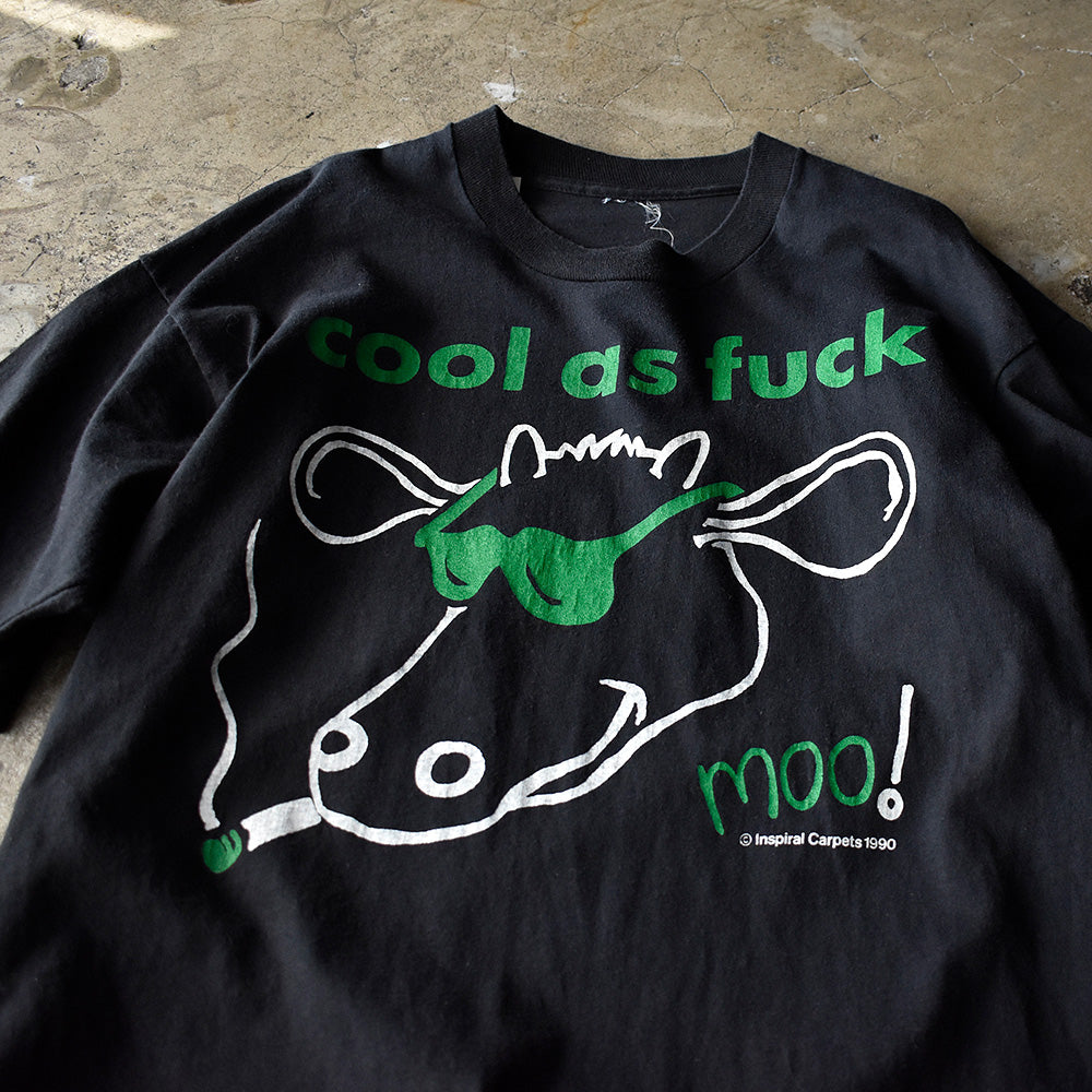 90's Inspiral Carpets “Cool as Fuck” Tシャツ 240410H