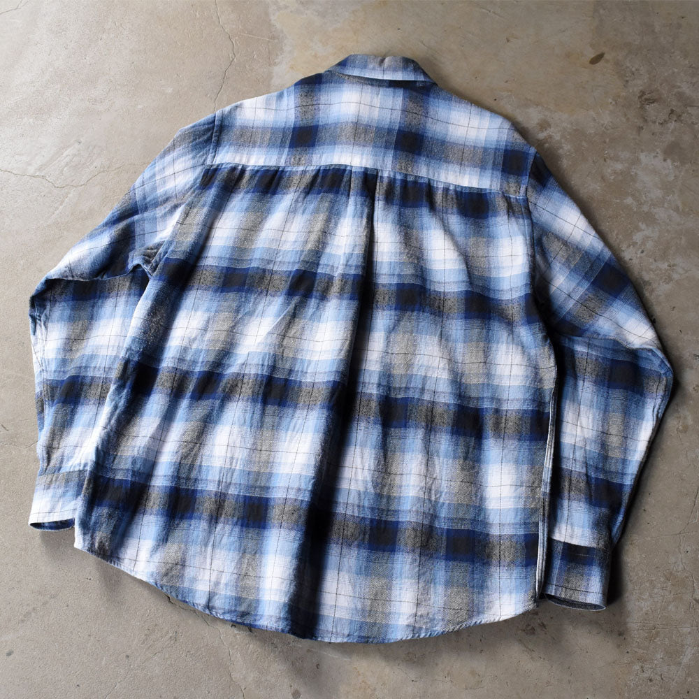 90’s  Basic Line オンブレチェックシャツ 251028H