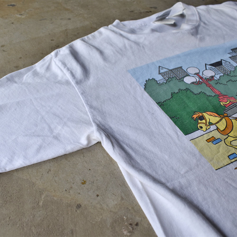 90's Looney Tunes/ルーニー・テューンズ ”A Taste of old new york” Tシャツ 230818