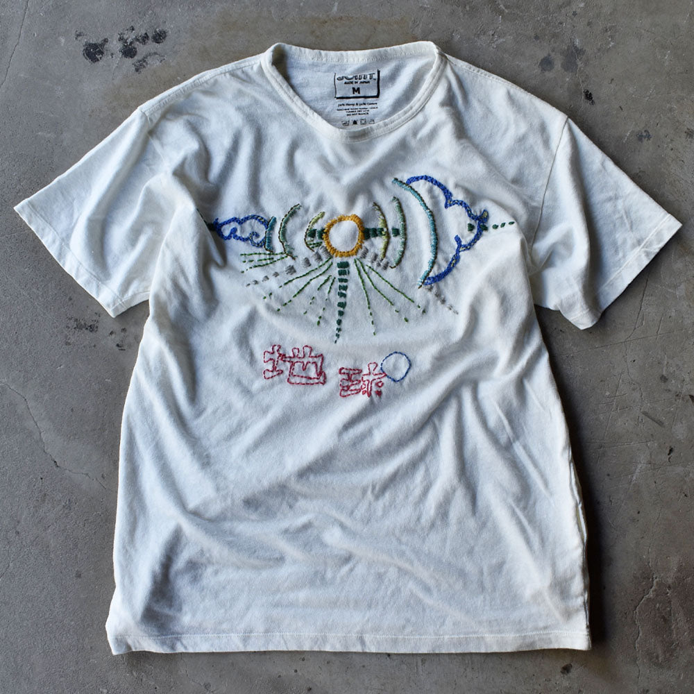 Y2K JOINT “地球” 刺繍 アートTシャツ 230824