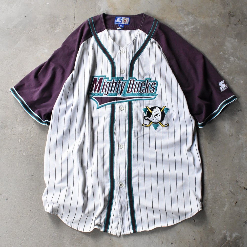 90's STARTER “NHL Mighty Ducks“ ベースボールシャツ 240924 – LABORATORY®