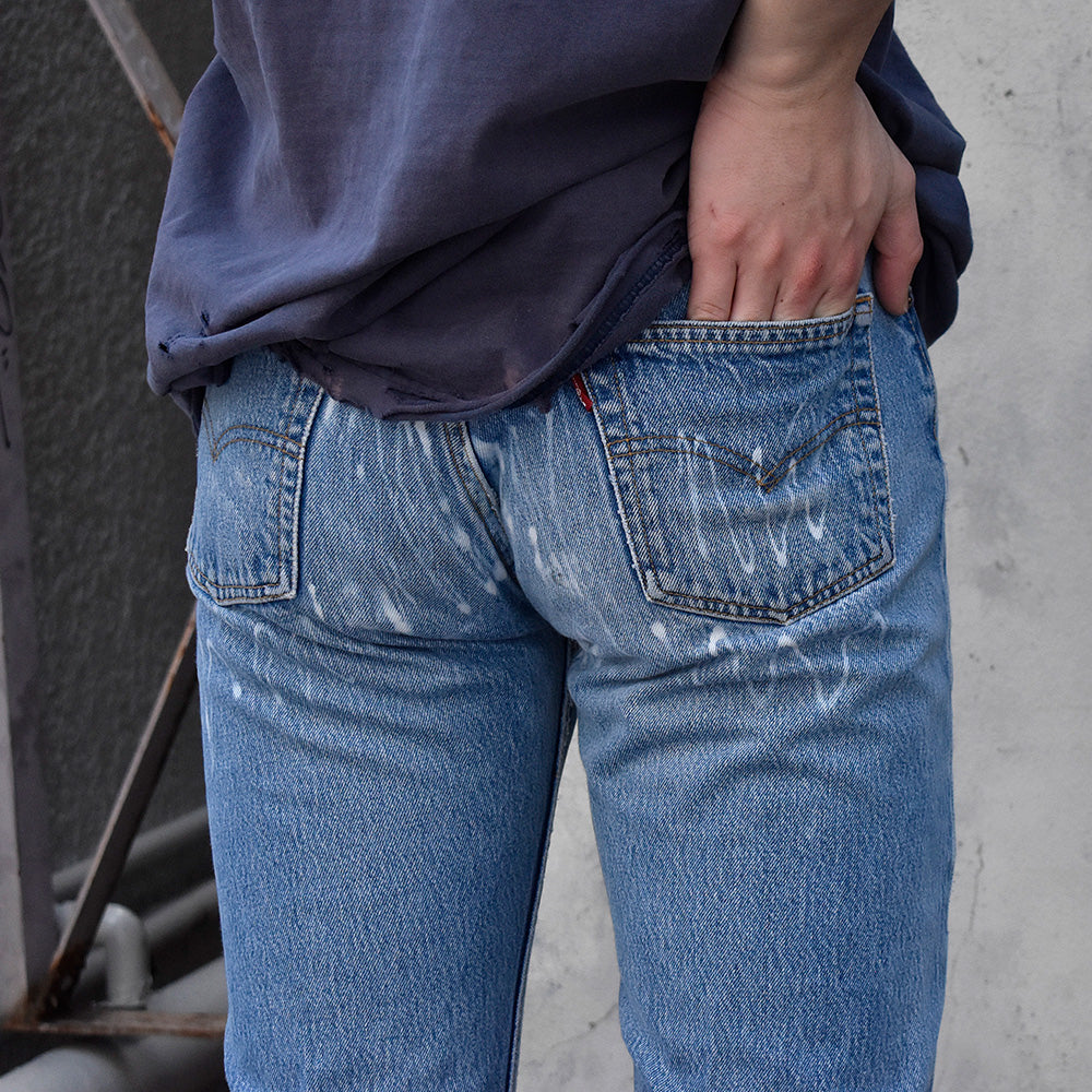 Y2K Levi's 501 ブリーチ デニムパンツ USA製 250430H