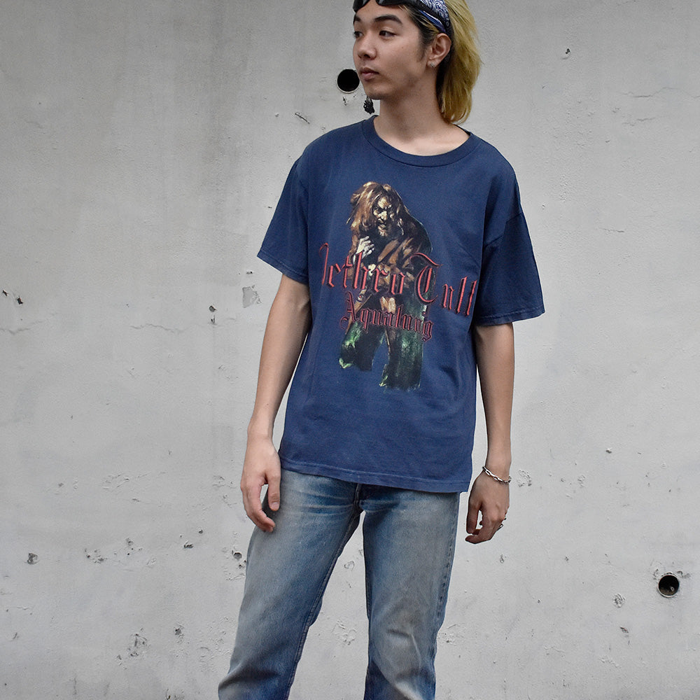 Y2K Jethro Tull “Aqualung” ロック Tシャツ 250715H