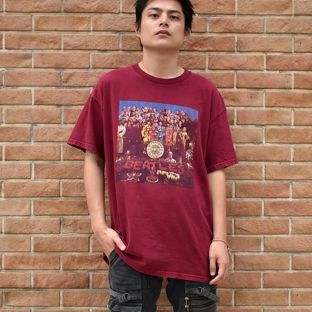 Y2K The Beatles “Sgt. Pepper's Lonely Hearts Club Band“ Tシャツ 240901H