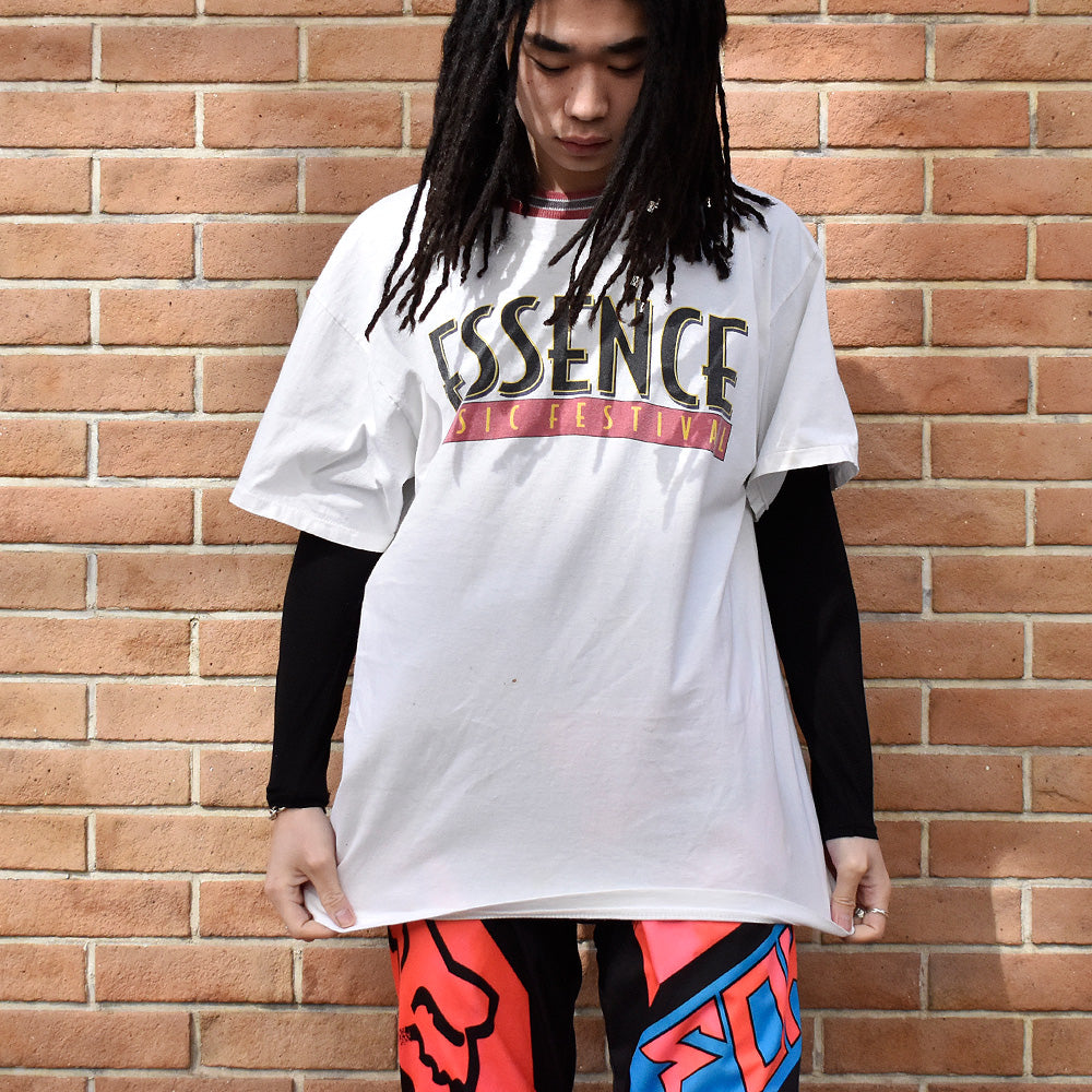 90's “Essence Music Festival 1996” Tシャツ 240229H