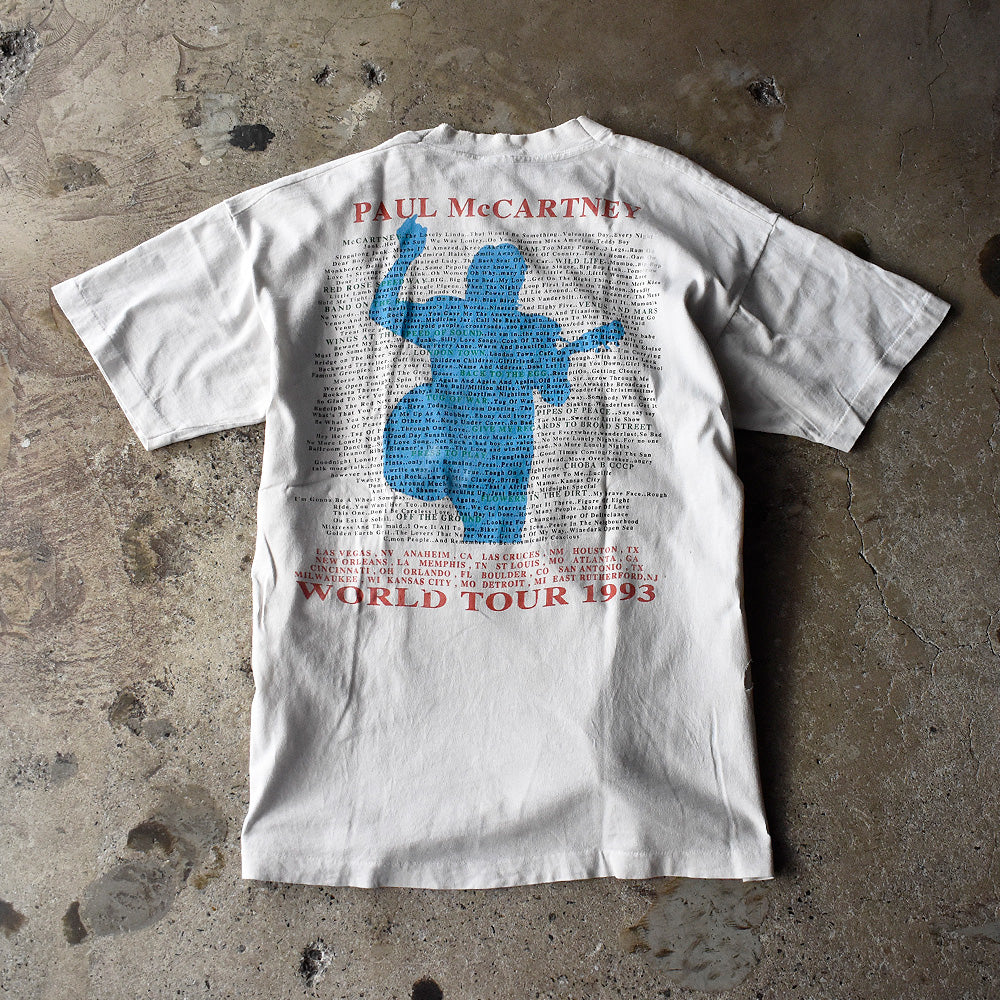 90’s Paul McCartney “The New World Tour” Tシャツ 250418H