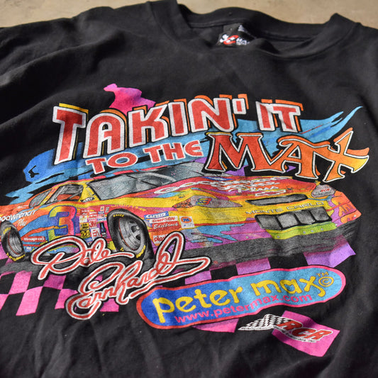 Y2K chase authentics NASCAR “TALKIN'IT TO THE MAX ＃3 Dale Earnhurt” レーシング Tシャツ 240504
