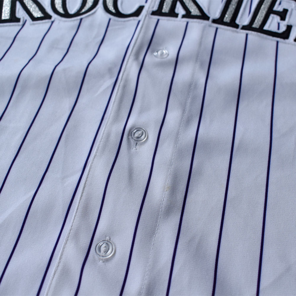 90’s RUSSELL ATHLETIC “MLB Colorado Rockies” ベースボールシャツ USA製 231005H