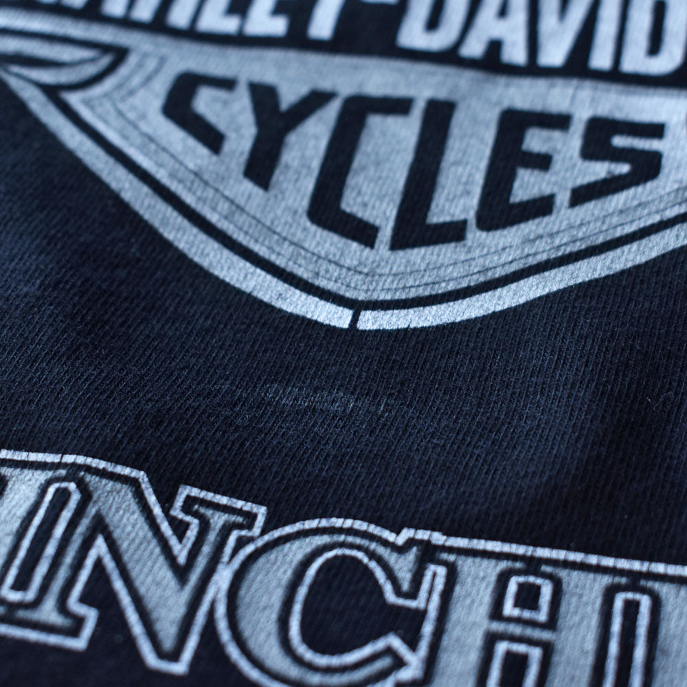 Y2K Harley-Davidson/ハーレーダビッドソン "Wolf" 両面プリント Tシャツ USA製 230715