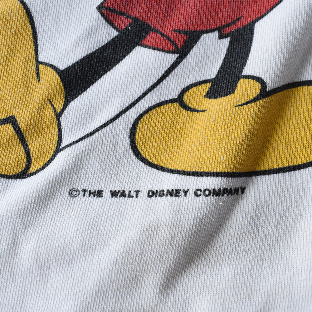 80’s Disney ミッキーマウス スウェット USA製 250905H