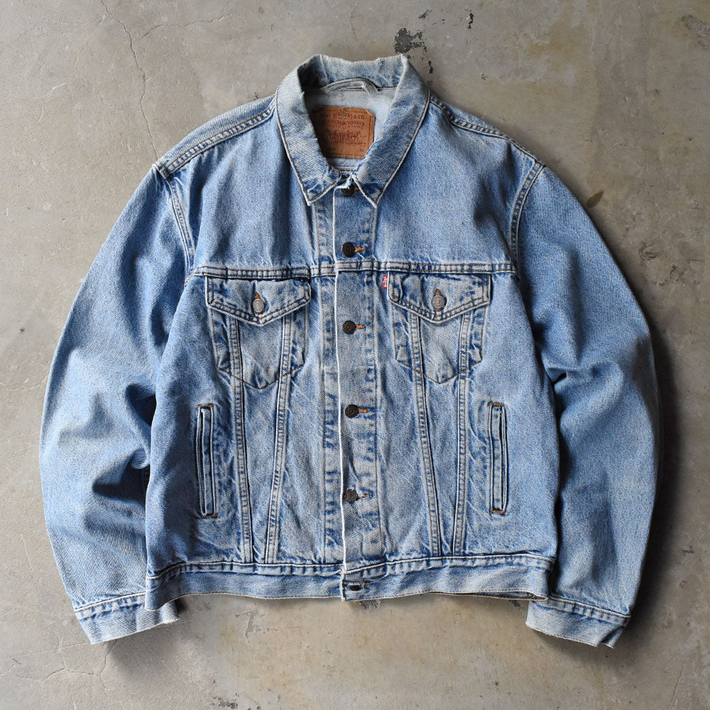 Levi's 70506-0216 アメリカ製　デニムジャケット　46 濃紺 ビッグサイズ USA製 90年代 ヴィンテージ Levi's リーバイス